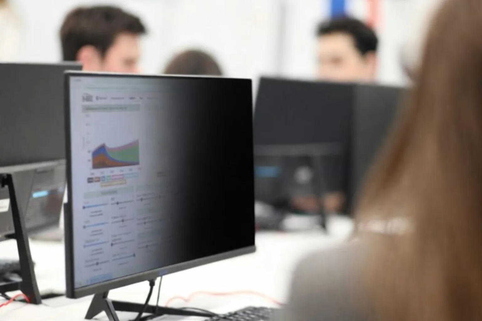 Filtr prywatyzujący NoLook do monitora — widok produktu